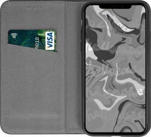 Hello Case Etui Book Magnetic Skórzane Apple iPhone 14 Plus (Czarne) 2