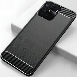 Hello Case ETUI DO XIAOMI POCO C40 | PANCERNE KARBON CASE CZARNE 2