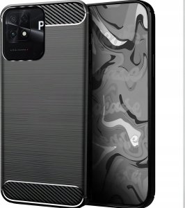 Hello Case ETUI DO XIAOMI POCO C40 | PANCERNE KARBON CASE CZARNE 6