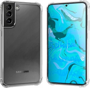 Hello Case ETUI PANCERNE DO SAMSUNG GALAXY S21 PLUS | CASE SILIKON GUMOWE SLIM SZKŁO 3