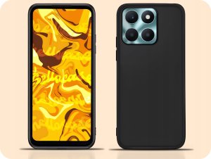 Hello Case ETUI DO HONOR X6A GUMOWE OBUDOWA CZARNE MATOWE SILIKON POKROWIEC SLIM COVER 5
