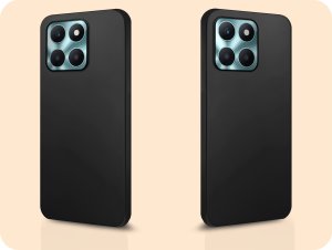 Hello Case ETUI DO HONOR X6A GUMOWE OBUDOWA CZARNE MATOWE SILIKON POKROWIEC SLIM COVER 7