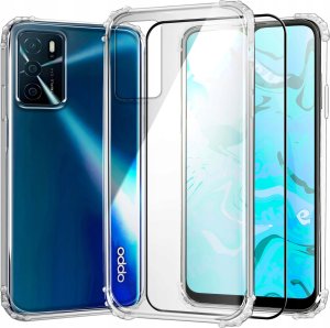 Hello Case ETUI PANCERNE DO OPPO A16 / A16S | CASE SILIKON GUMOWE SLIM SHOCK SZKŁO 1
