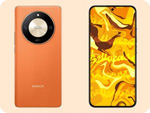 Hello Case ETUI DO HUAWEI HONOR X50 5G GUMOWE OBUDOWA CZARNE MATOWE SILIKON POKROWIEC 3