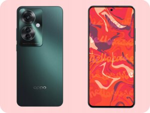 Hello Case ETUI Z KLAPKĄ DO OPPO RENO 11F 5G CZERWONE ZAMYKANE MAGNETYCZNE KABURA FLIP 7