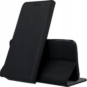 Hello Case ETUI Z KLAPKĄ DO HONOR 90 5G CZARNE ZAMYKANE MAGNETYCZNE KABURA FUTERAŁ 1