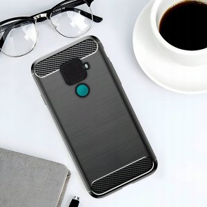Hello Case ETUI DO HUAWEI MATE 30 LITE | PANCERNE KARBON CASE CZARNE 4