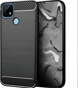 Hello Case ETUI DO REALME C21 | PANCERNE KARBON CASE CZARNE 6