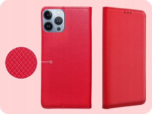 Hello Case ETUI Z KLAPKĄ DO Apple iPhone 13 Pro CZERWONE ZAMYKANE MAGNETYCZNE 4