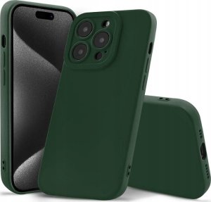 Hello Case Etui case obudowa do Apple iPhone 13 zielone matowe silikonowe 2