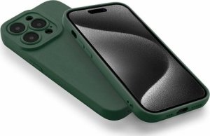 Hello Case Etui case obudowa do Apple iPhone 13 zielone matowe silikonowe 7