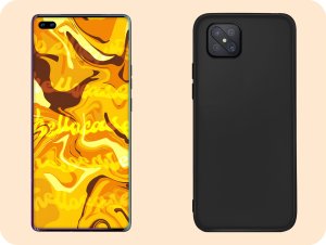 Hello Case Etui do Oppo Reno 4Z 5G (Czarne, Matowe, Obudowa Slim, Silikon) SZKŁO 9H 4