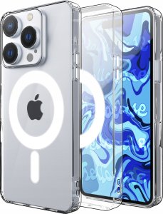 Hello Case ETUI MAGNETYCZNE MAG DO iPhone 16 Pro PRZEZROCZYSTE SAFE 1