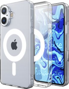 Hello Case ETUI MAGNETYCZNE MAG DO Apple iPhone 16 PRZEZROCZYSTE SAFE 1