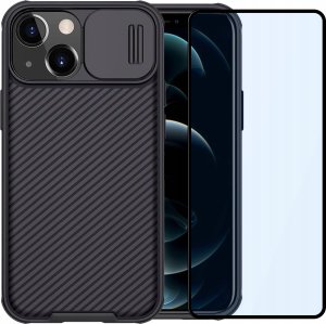 Nillkin ETUI DO IPHONE 13 MINI PANCERNE OBUDOWA NA APARAT CAMSHIELD PRO SZKŁO 5D 1