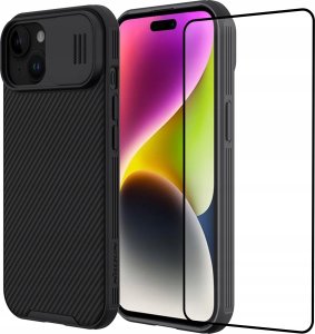 Nillkin ETUI DO IPHONE 15 PANCERNE OBUDOWA NA APARAT CAMSHIELD PRO SZKŁO 5D 1