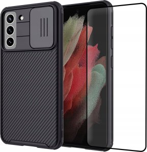 Nillkin ETUI DO SAMSUNG GALAXY S21 FE PANCERNE OBUDOWA NA APARAT CAMSHIELD SZKŁO 1