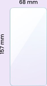 Hello Case 3-PAK Szkło Hartowane do Alcatel 1s 2020 (szybka 9H, płaskie 2.5D,ochronne) 6