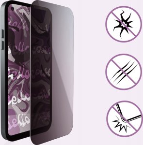 Hello Case [2-pak] Szkło Hartowane Do Realme 10 (Prywatyzujące, Ochronne, 9H) 6