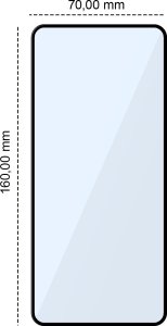 Hello Case Szkło Hybrydowe do Realme C55 (szybka 9H, pełne 5D, ochronne, na ekran) 2