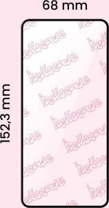 Hello Case 2-pak Szkło hartowane Do Oppo Reno 4 F / Reno 4 Lite / Reno 4 SE (Pełne,5D) 4