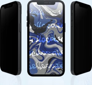 Hello Case [3-pak] Szkło Hartowane Do iPhone 12 MINI (Antyszpiegowskie, Ochronne, 9H) 4