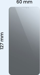 Hello Case [3-pak] Szkło Hartowane Do iPhone 12 MINI (Antyszpiegowskie, Ochronne, 9H) 8