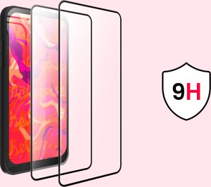 Hello Case 2-pak Szkło Hartowane do Samsung Galaxy Note 10 LITE Pełne Na cały ekran 5D 6
