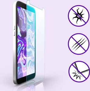 Hello Case 3-PAK Szkło Hartowane do Samsung Galaxy J6 2018 (szybka 9H, płaskie 2.5D) 4