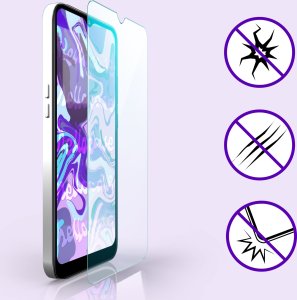 Hello Case 3-PAK Szkło Hartowane do Lg K50 / Q60 (szybka 9H, płaskie 2.5D, ochronne) 4