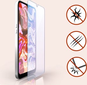 Hello Case 2-PAK Szkło Hartowane do Vivo Y72 5g (szybka 9H, płaskie 2.5D, ochronne) 4