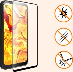 Hello Case 3-pak SZKŁO HARTOWANE DO Huawei P40 Lite 5G na cały ekran 9H ochronne 5D 3