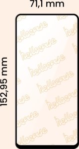 Hello Case 3-pak SZKŁO HARTOWANE DO Huawei P40 Lite 5G na cały ekran 9H ochronne 5D 4