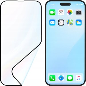 Hello Case Szkło Hybrydowe do Huawei P Smart 2021 (szybka 9H, pełne 5D, ochronne) 4