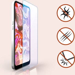 Hello Case 2-PAK Szkło Hartowane do Oppo A18 (szybka 9H, płaskie 2.5D, ochronne) 4