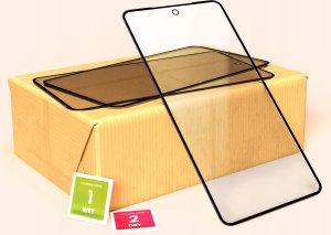 Hello Case 3-pak SZKŁO HARTOWANE DO Motorola Moto G22 4G na cały ekran 9H ochronne 5D 2