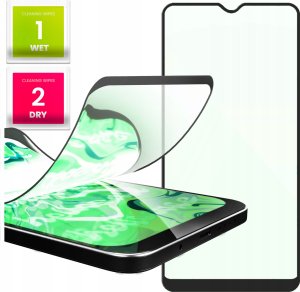 Hello Case Szkło Hybrydowe do Motorola Moto E7 Plus (szybka 9H, pełne 5D, ochronne) 1