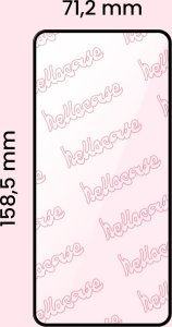 Hello Case 2-pak Szkło Hartowane do Moto E30 / E40 Ochronne Pełne Na cały ekran 5D 9H 4