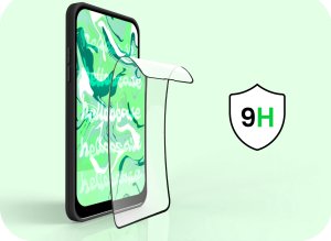 Hello Case Szkło Hybrydowe do Huawei Honor 9x Pro (szybka 9H, pełne 5D, ochronne) 3