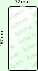 Hello Case Szkło Hybrydowe do Huawei Honor 9x Pro (szybka 9H, pełne 5D, ochronne) 5