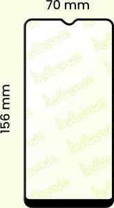 Hello Case 2x Szkło Hybrydowe do Xiaomi Mi 10 LITE 5G (szybka 9H, 5D, na cały ekran) 5