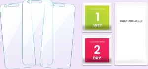 Hello Case 3-PAK Szkło Hartowane do Lg K10 2017 (szybka 9H, płaskie 2.5D, ochronne) 7