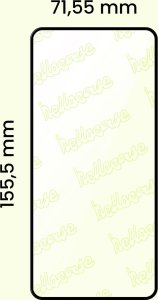 Hello Case 2x Szkło Hybrydowe do Xiaomi Redmi 9 (szybka 9H, ochronne, na cały ekran) 5