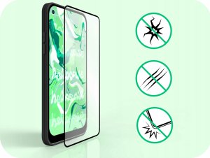 Hello Case Szkło Hybrydowe do Huawei P40 Lite (szybka 9H, pełne 5D, ochronne, osłona) 2