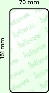 Hello Case Szkło Hybrydowe do Huawei P40 Lite (szybka 9H, pełne 5D, ochronne, osłona) 5