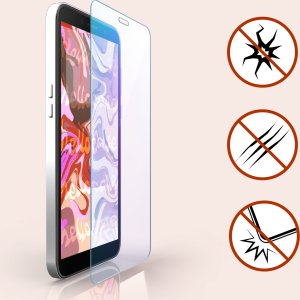 Hello Case 2-PAK Szkło Hartowane do Sony Xperia 10 Ii (szybka, płaskie 2.5D, ochronne) 4