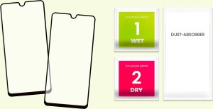 Hello Case 2x Szkło Hybrydowe do Samsung Galaxy A22 5G (szybka 9H, 5D, na cały ekran) 7