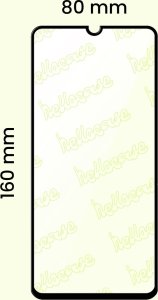 Hello Case 2x Szkło Hybrydowe do Vivo Y20s (szybka 9H, 5D, ochronne, na cały ekran) 5