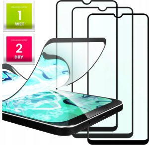 Hello Case 3x Szkło Hybrydowe do Samsung Galaxy A71 (9H, 5D, ochronne, na cały ekran) 1