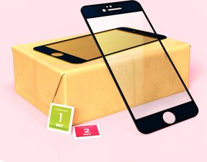 Hello Case 2-pak Szkło Hartowane do iPhone 6 / 6s Ochronne Pełne Na cały ekran 5D 9H 2